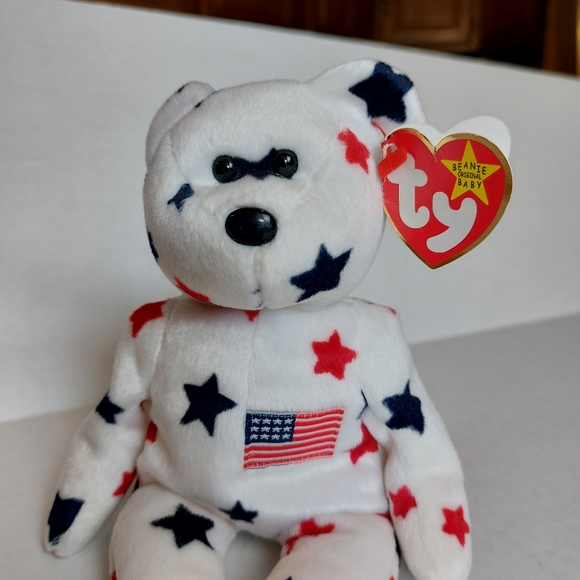 🔴Buy 2 - Get 1 -- Ty Beanie Baby "Glory" with Rare Tag Issues - Picture 2 of 13
